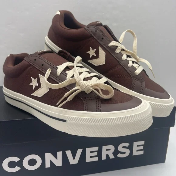 CONVERSE Men’s A13222F
 SPORT CASUAL OX TOTALLY FUDGED/NATURAL IVORY Sneakers - Picture 2 of 16